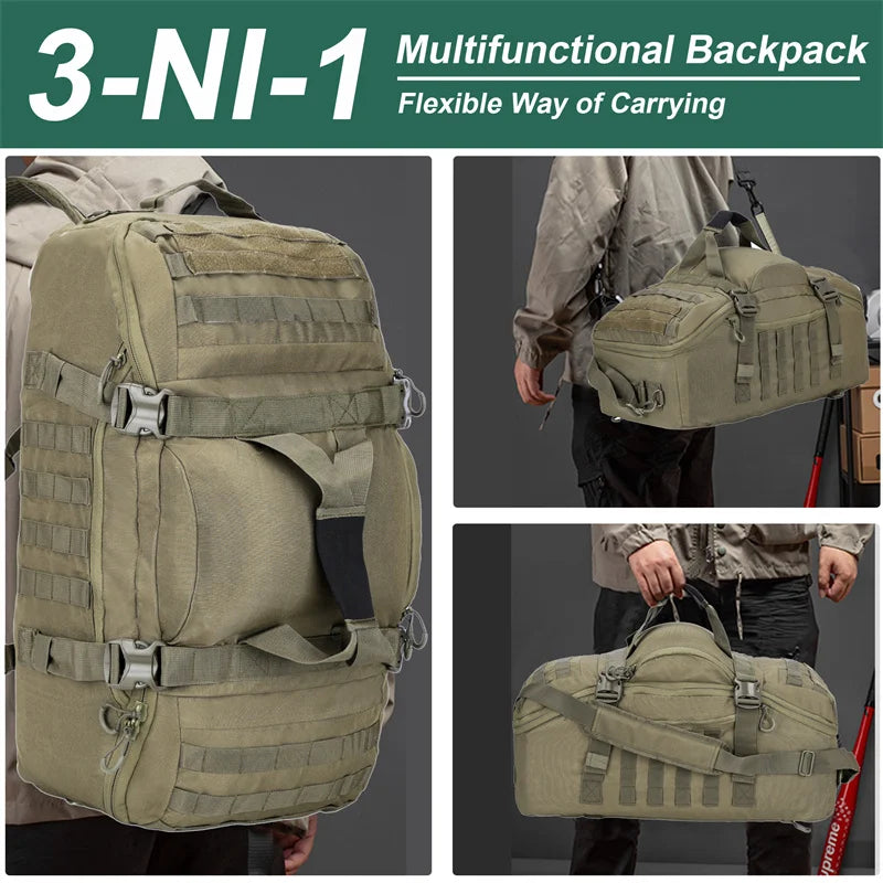 BASECAMP Tactical 3-WAY Backback