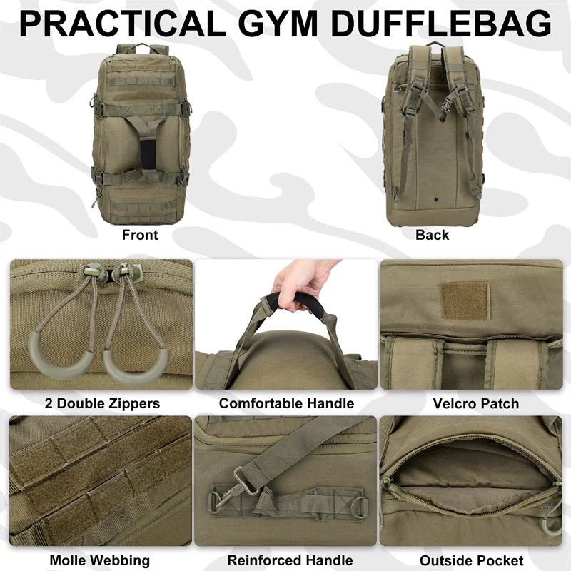 BASECAMP Tactical 3-WAY Backback